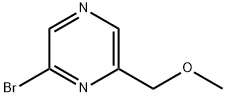 2-BROMO-6-(METHOXYMETHYL)PYRAZINE 结构式