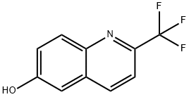 2-(三氟甲基)喹啉-6-醇 结构式