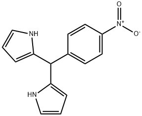 2,2'-[(4-nitrophenyl)methylene]bis-1H-Pyrrole 结构式