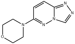 4-[1,2,4]triazolo[4,3-b]pyridazin-6-ylmorpholine 结构式