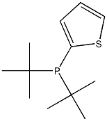 Bis(1,1-dimethylethyl)-2-thienylphosphine 结构式