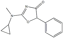 环丙甲基唑酮 结构式