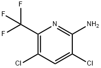 2-氨基-3,5-二氯-6-三氟甲基吡啶 结构式