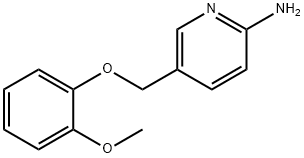 5-((2-methoxyphenoxy)methyl)pyridin-2-amine 结构式