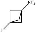 3-fluorobicyclo[1.1.1]pentan-1-amine 结构式