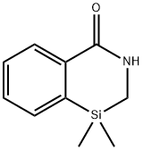 1,1-二甲基-2,3-二氢苯并[D][1,3]氮杂菁-4(1H)-酮 结构式