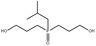双3-羟丙基异丁基氧磷 结构式