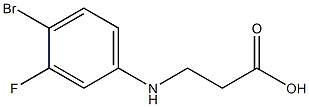 3-((4-bromo-3-fluorophenyl)amino)propanoic acid