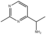1-(2-甲基嘧啶-4-基)乙烷-1-胺 结构式