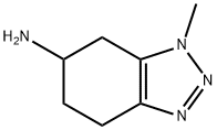 1-methyl-4,5,6,7-tetrahydro-1H-1,2,3-benzotriazol-6-amine 结构式