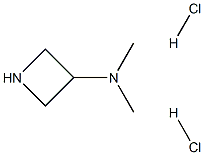 3 -(N,N-二甲氨基)氮杂环丁烷盐酸盐 结构式