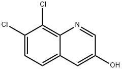 7,8-dichloroquinolin-3-ol 结构式