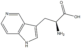 (S)-2-氨基-3-(1H-吡咯并[3,2-C]吡啶-3-基)丙酸 结构式