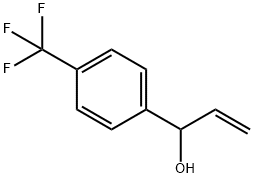 1-(4-(trifluoromethyl)phenyl)prop-2-en-1-ol 结构式