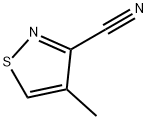 3-氰基-4-甲基异噻唑 结构式