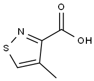 4-甲基异噻唑-3-甲酸 结构式