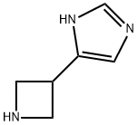 4-(azetidin-3-yl)-1H-imidazole 结构式