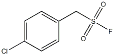 (4-Chlorophenyl)methanesulfonyl fluoride 结构式