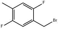 2,5-Difluoro-4-methylbenzylbromide 结构式