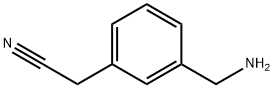 Benzeneacetonitrile, 3-(aminomethyl)- 结构式