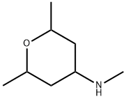 N,2,6-三甲基四氢2H吡喃-4-胺 结构式