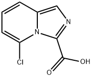 5-chloroimidazo[1,5-a]pyridine-3-carboxylic acid 结构式