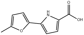 5-(5-Methylfuran-2-yl)-1H-pyrrole-2-carboxylic acid 结构式