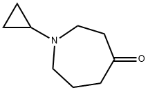 1-环丙基氮杂环庚烷-4-酮 结构式