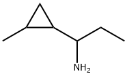 1-(2-methylcyclopropyl)propan-1-amine 结构式