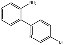 3-BROMO-6-(2-AMINOPHENYL)PYRIDINE 结构式