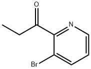 1-(3-溴吡啶-2-基)丙-1-酮 结构式