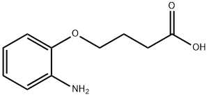 4-(2-aminophenoxy)butanoic acid 结构式
