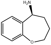 (S)-2,3,4,5-四氢苯并[B]氧杂环庚烷-5-胺 结构式