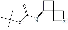 tert-butyl (S)-(2-azaspiro[3.3]heptan-5-yl)carbamate 结构式