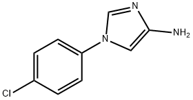 4-Amino-1-(4-chlorophenyl)imidazole 结构式