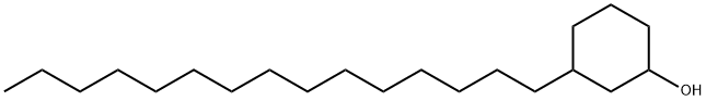 Cyclohexanol, 3-pentadecyl- 结构式