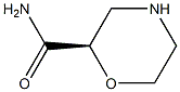 (2R)-morpholine-2-carboxamide 结构式