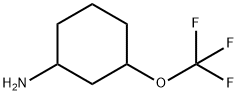 3-(TRIFLUOROMETHOXY)CYCLOHEXAN-1-AMINE 结构式