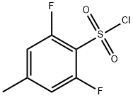 2,6-二氟-4-甲苯-1-磺酰氯 结构式