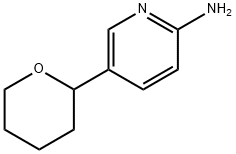 5-(tetrahydro-2H-pyran-2-yl)pyridin-2-amine 结构式