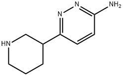 3-Amino-6-(piperidin-3-yl)pyridazine 结构式