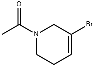 Ethanone, 1-(5-bromo-3,6-dihydro-1(2H)-pyridinyl)- 结构式