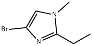 4-Bromo-1-methyl-2-ethylimidazole 结构式