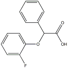 2-(2-fluorophenoxy)-2-phenylacetic acid 结构式