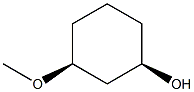 cis-3-Methoxycyclohexanol 结构式