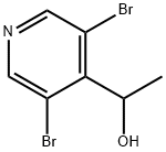 1-(3,5-二溴吡啶-4-基)乙醇 结构式