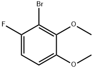 2-溴-1-氟-3,4-二甲氧基苯 结构式