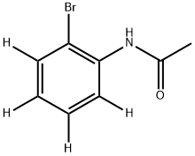 N-(2-bromophenyl-3,4,5,6-d4)acetamide 结构式