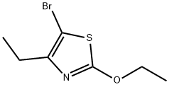 5-Bromo-4-ethyl-2-ethoxythiazole 结构式