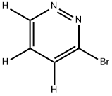 3-Bromopyridazine-d3 结构式